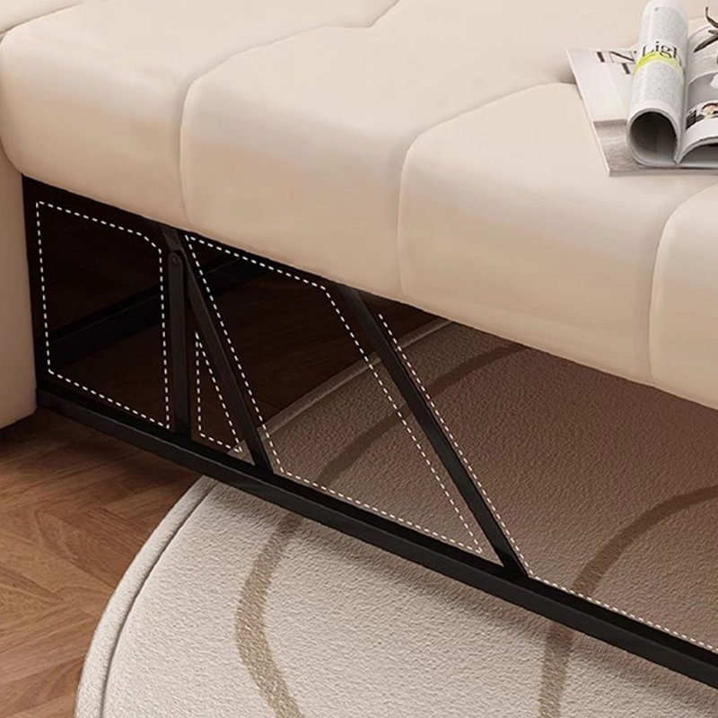 Canapé-lit convertible simple en microfibre 50,39 po, 50.39"W*44.09"D*35.43"H