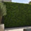 Purple Green Foliage UV-protected for Outdoor Decor. 20"x20" panels (Set of 12)