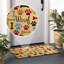 Non-Slip Abstract Doormat