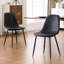 Chaise rembourrée en similicuir Kavi -1430233799