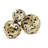 Liveva White And Gold Decorative Ball-1506477926