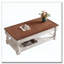 Table basse à plateau relevable rétro avec rangement-41482881-41482883