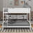 Bunk Bed With Storage Cabinets And USB Ports-1205130168-1205130171