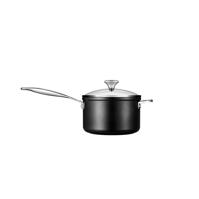Le Creuset Toughened Nonstick Saucepan with Lid, 3 qt.