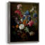 Demure Dutch Floral I, reproduction encadrée - bois massif-13026078