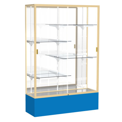 Spirit Series 72'' H x 48'' W Metal Display Cases