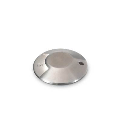 Silver Integrated LED Metal Well Light