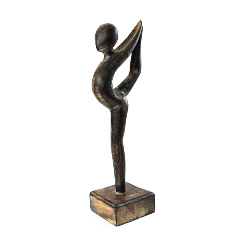 Sculpture en bois abstraite Jeven