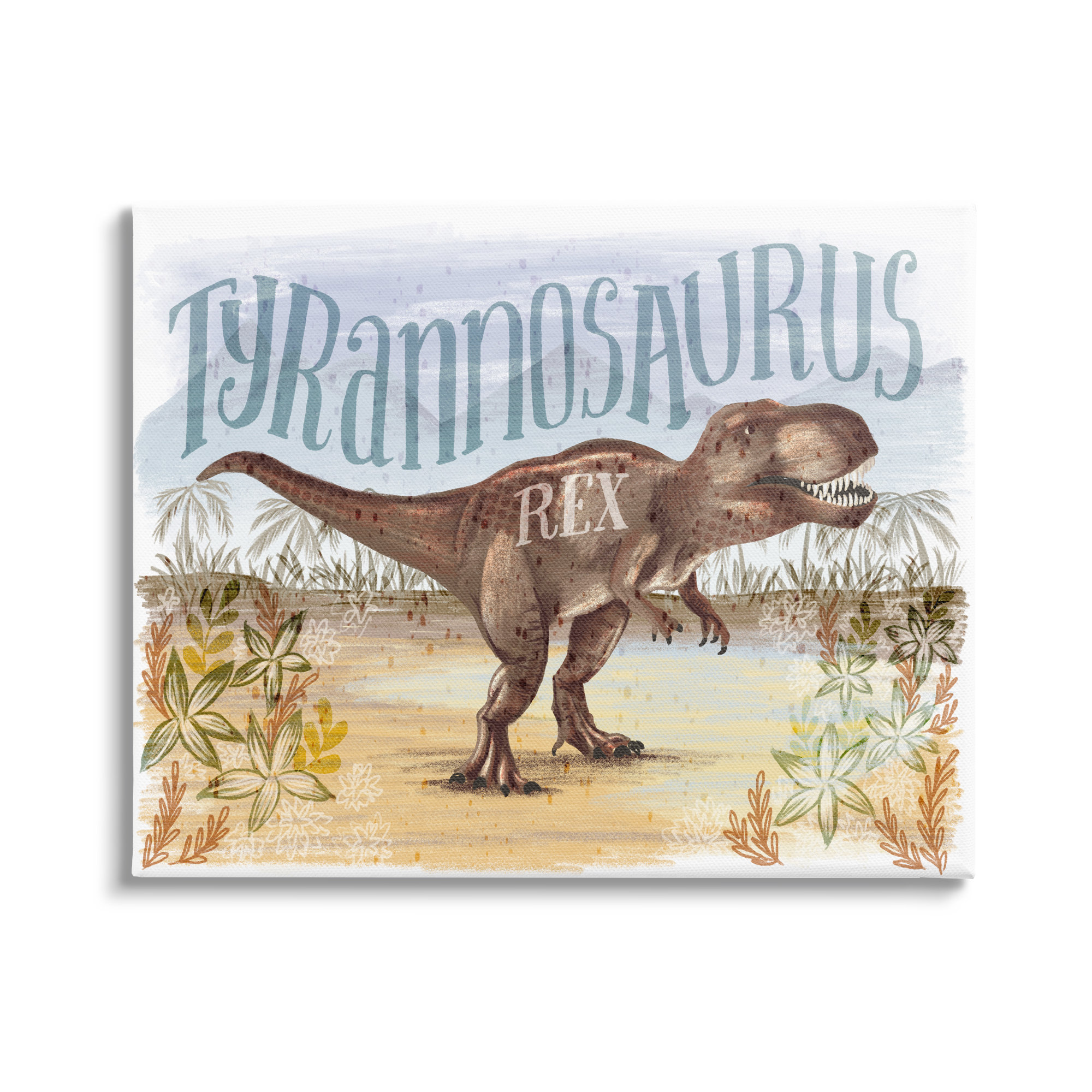 Trinx T On Canvas by Raquel Maciel Print | Wayfair