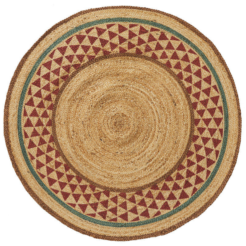 Hand Braided Jute Area Rug - Della