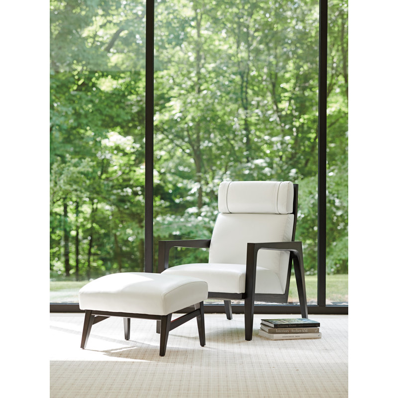 Fauteuil en cuir Covina