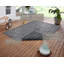 Leyte Flatweave Black Rug-72873620