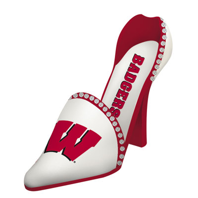 NCAA Tabletop Wine Bottle Rack in Red