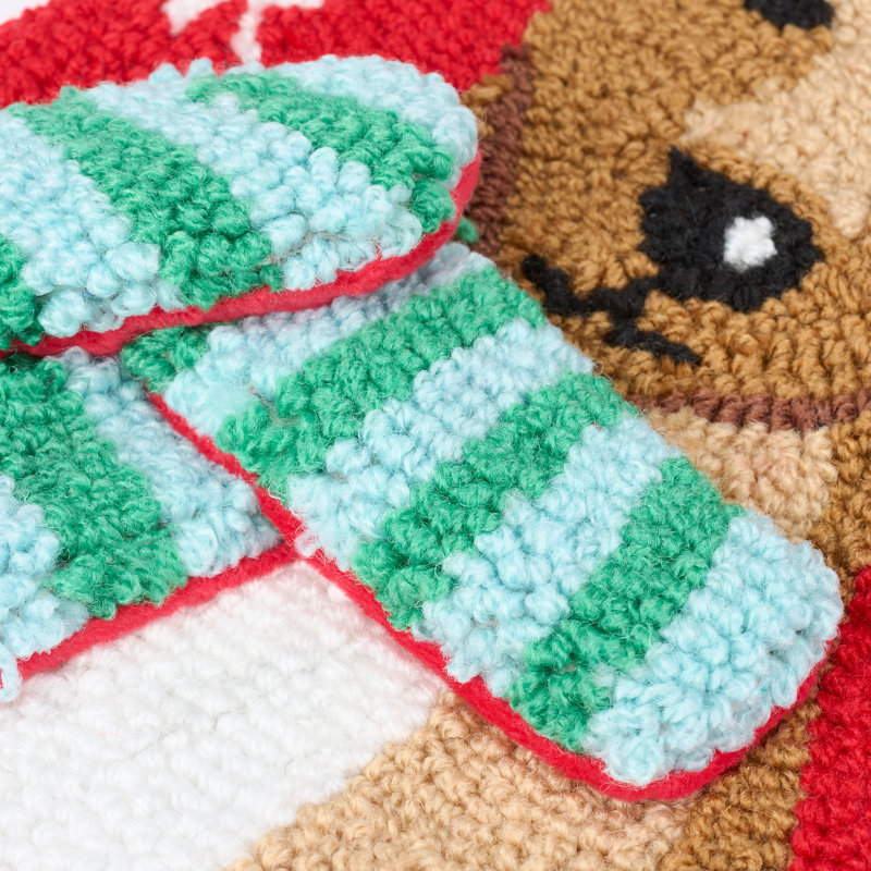  Reindeer Scarf Stocking