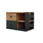 Allianah 165.1cm W Manufactured Wood Bedside Table