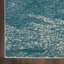 Tapis ivoire / bleu sarcelle Bujanov-1849389577