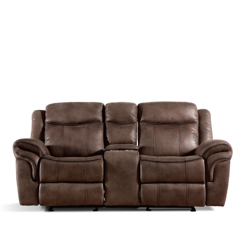 Caenas Upholstered Recliner, Brown