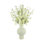 Organic Modern Cherry Blossoms in Ceramic Vase