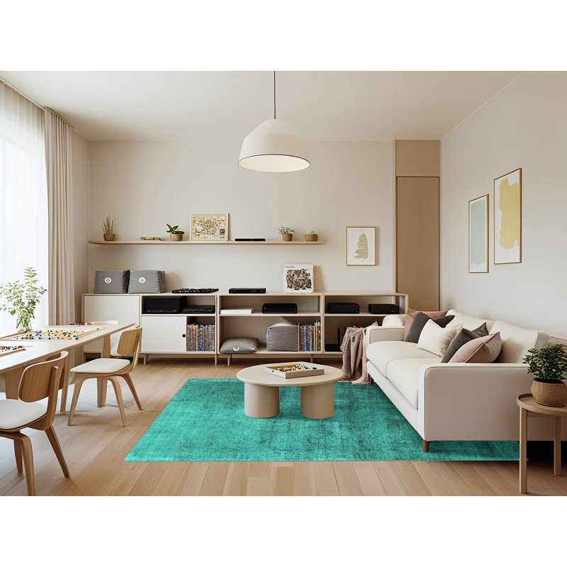 Enzie Performance Indoor Rug, Rectangle 7' x 9'