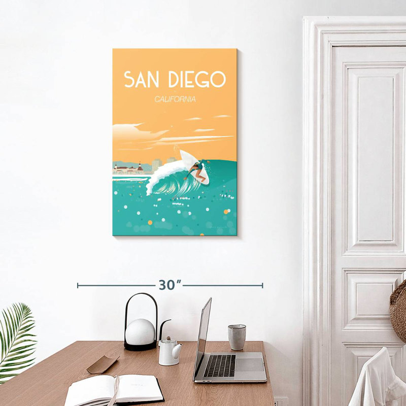 Aime, San Diego, Californie, H 30 po x l 20 po