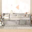 Lit de jour gris avec tiroirs de rangement spacieux et pratiques - Répond aux besoins de décoration-304464205-304464203