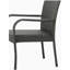 Chaise empilable en osier PE LITTLETON GREY 1pc
