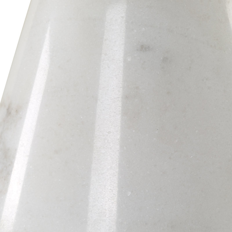 Pizanie White Marble Table Lamp