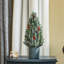 Arbre de Noël artificiel miniature enneigé 18 po HOMcom