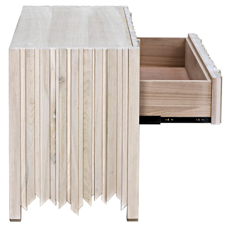 Desdemona 3 - Drawer Solid Wood Dresser