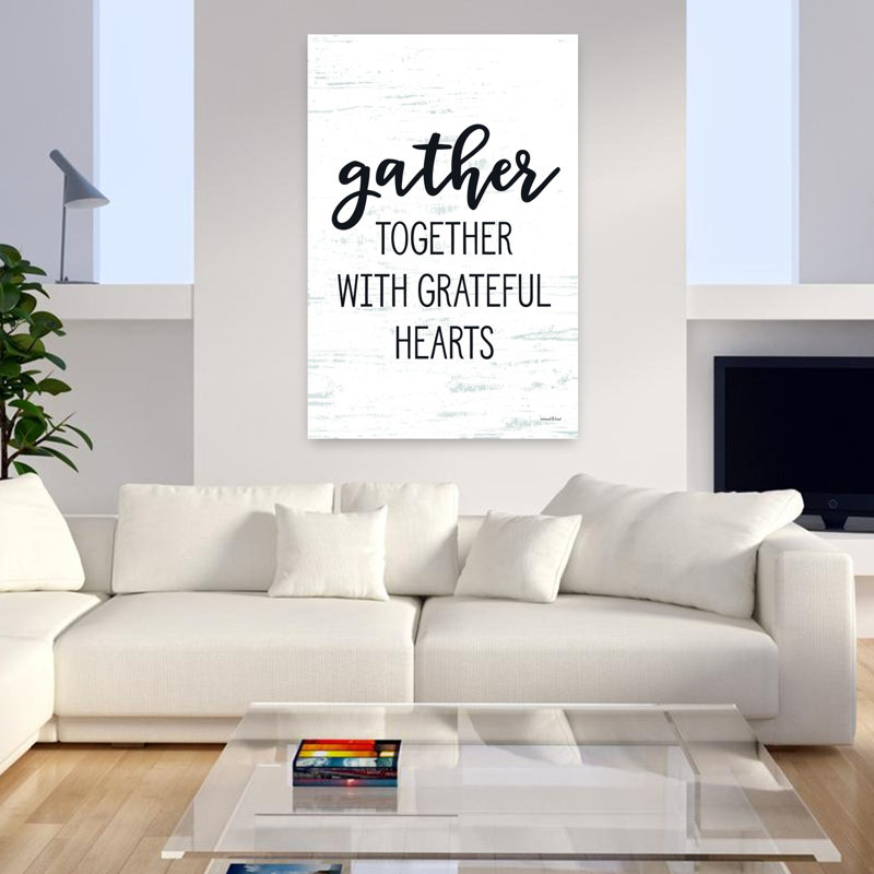 Art mural abstrait rustique «Gather Together», H 48 po x l 32 po