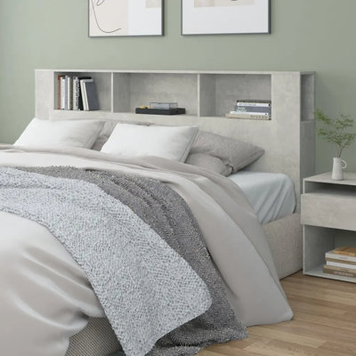 17 Stories Headboard Cabinet Engineered Wood