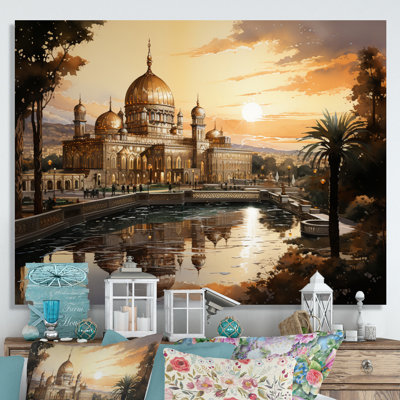 «Golden Art Dome I», reproduction d'art sur toile