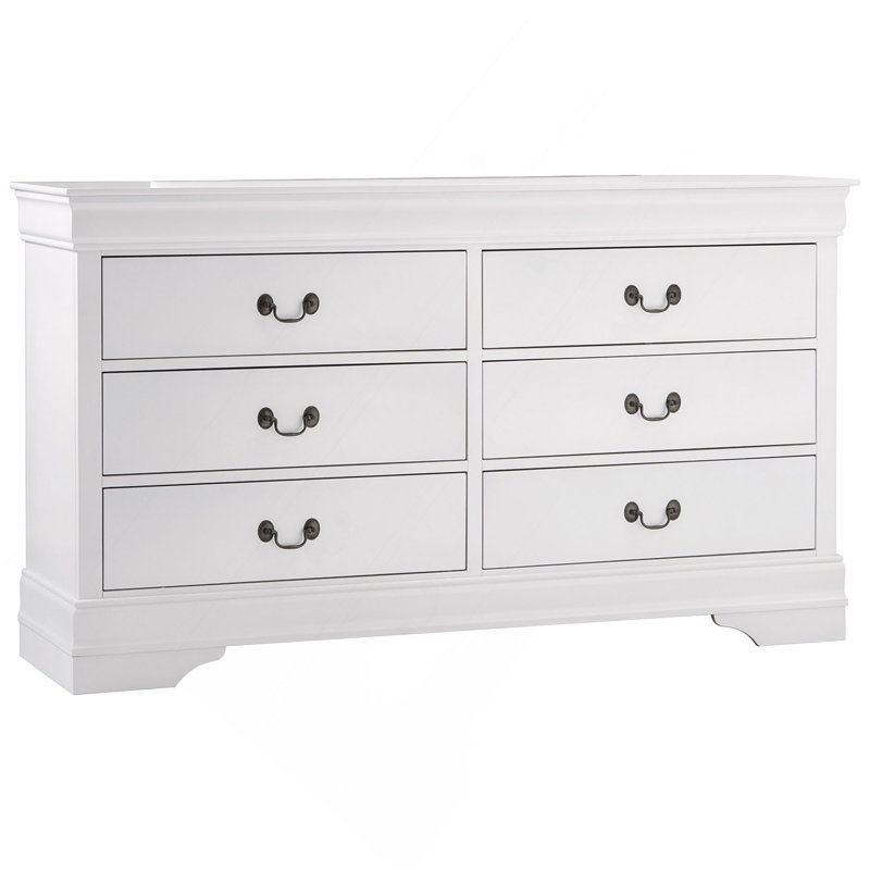 Commode de style Louis Phillippe, Blanc