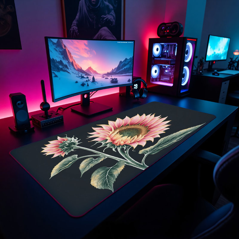 Polyester Desk Pad, 23.6x13.8