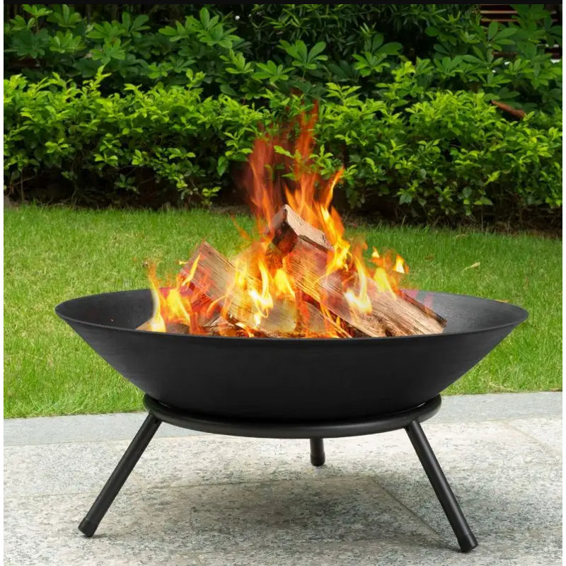 23'' Round Steel Fire Pit Stand
