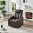Power Reclining LED Lighted Home Theater Seating-1504234784