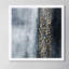 Down The River Abstract - Reproduction d'art graphique sur papier encadré-1124020451-1124020452