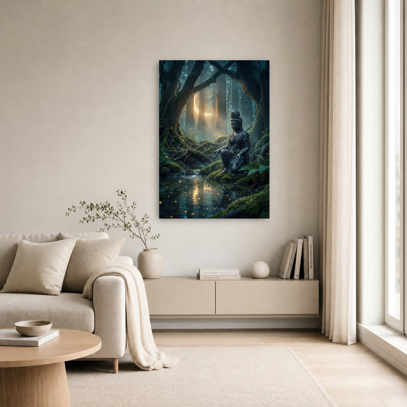 Art mural sur toile foncé, H 36 po x l 24 po