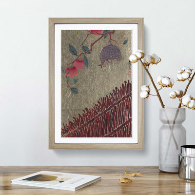Wasps Nest by Shibata Zeshin - Framed Print