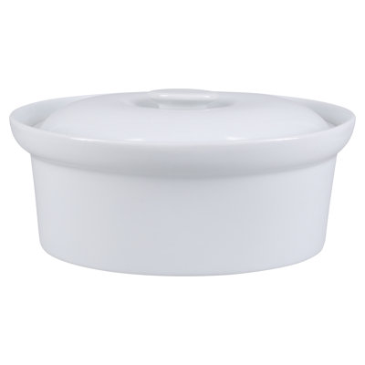 BIA Cordon Bleu 1.5-Quart Oval Covered Porcelain Casserole Dish