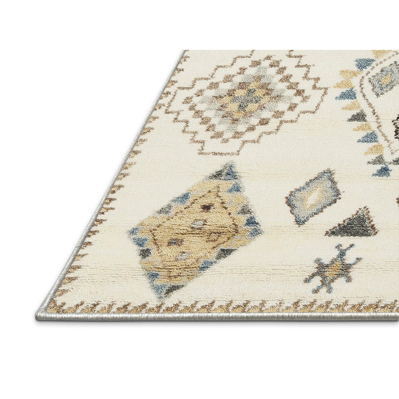 Cheadle Southwestern Indoor Rug, Rectangle 7' x 9'