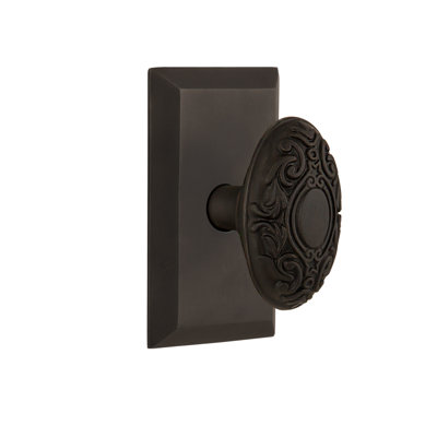 Studio Plate with Victorian Door Knob