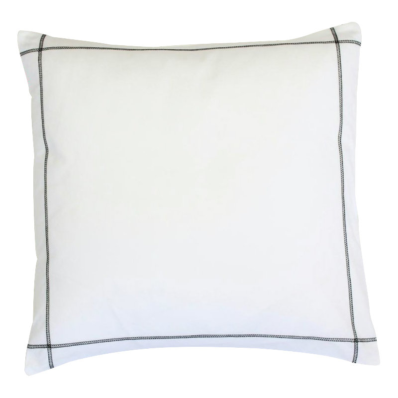 Basic Square Cushion, Black