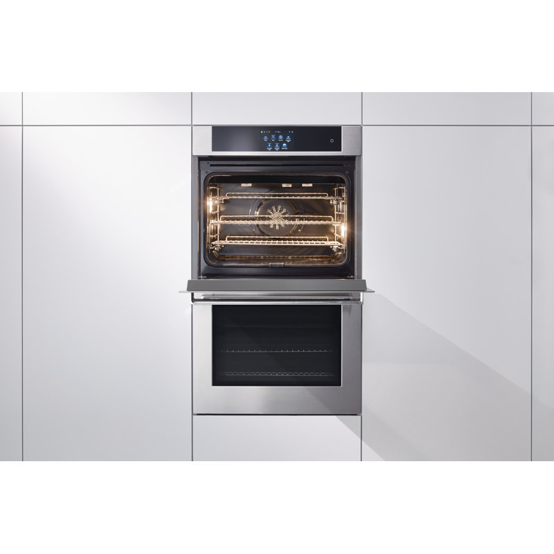 30"W. Double Electric Convection Oven, Stainless Steel