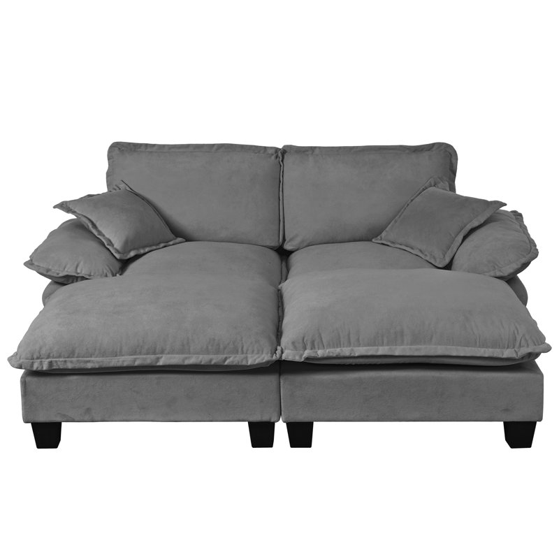 Canapé modulaire en chenille modulaire Cloud Comfort, Cloud