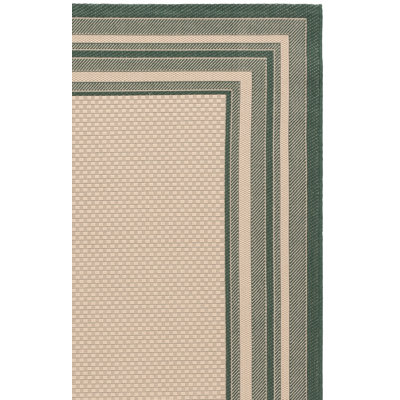 Courtyard Performance Geometric Indoor/Outdoor Area Rug