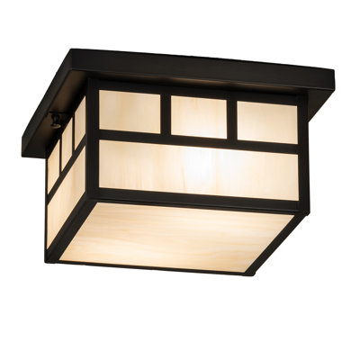 Plafonnier encastré 2 lumières 14,1 po