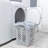 Plastic Laundry Hamper with Handles-1294588133