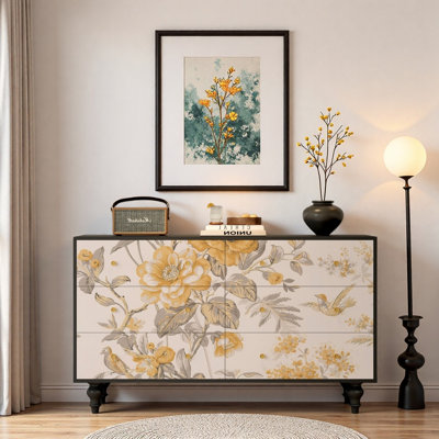 Armoire console en bois massif French French