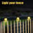 Low Voltage Solar Powered LED Deck Lights Outdoor Waterproof Step Light Pack for Fence Yard Pathway-82537931